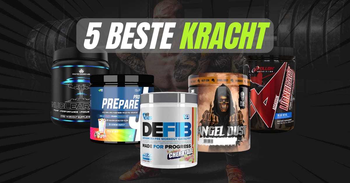 5 beste kracht pre-workouts